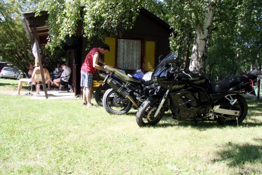 Chatky v zeleni
